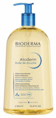 صورة منتج   Atoderm huile de douche 1L ,BIODERMA
زيت الاستحمام للبشرة الجافة